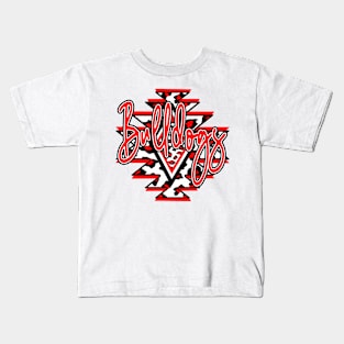 Red bulldog Aztec Kids T-Shirt